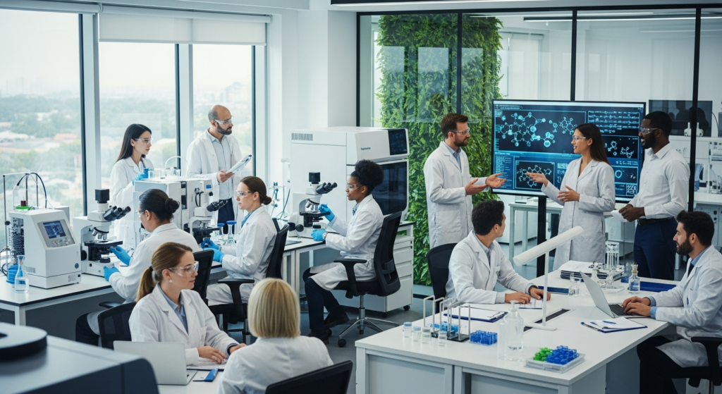 diverse_professional_team_collaborating_in_a_modern_office