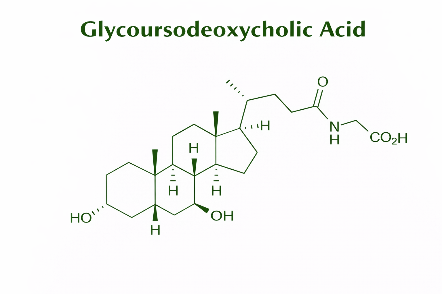 glycoursodeoxycholic acid